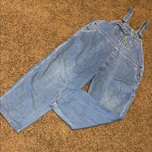 Men's Blue Denim Overalls